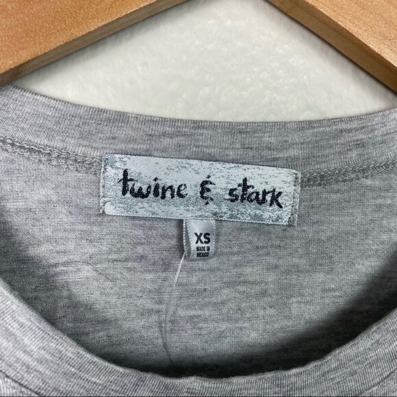 Twine & Stark Buckle Drinking Graphic Short Sleeve Shirt NWT Women’s Size XS - Picture 4 of 4